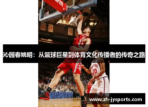 沁园春姚明：从篮球巨星到体育文化传播者的传奇之路